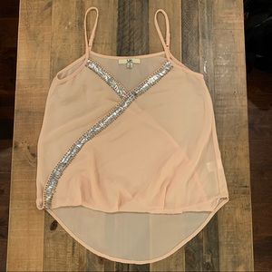 YA Los Angeles Camisol in Blush Pink